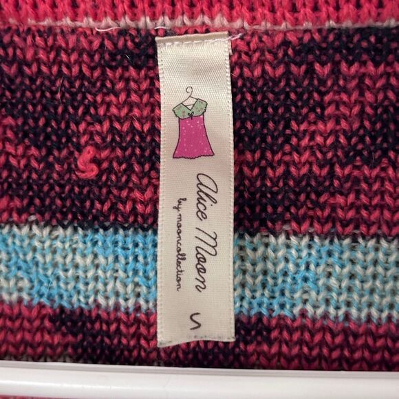 Anthropologie Moon Collection Women Emily Aztec Tribal Cardigan Long Sleeve - Picture 4 of 6